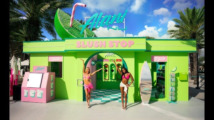 ALANI NU LIME SLUSH STOP 2026 | FORT LAUDERDALE, FLORIDA 🍋‍🟩👙🗺️