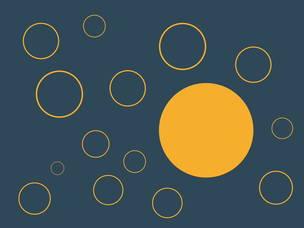 blue background with yellow circles blue background with yellow circles