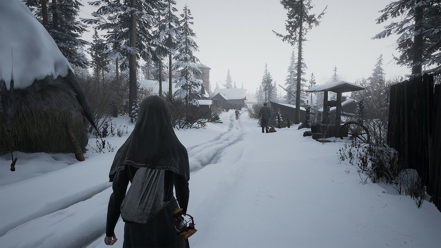 Indika Game Winter Wander HD Wallpaper