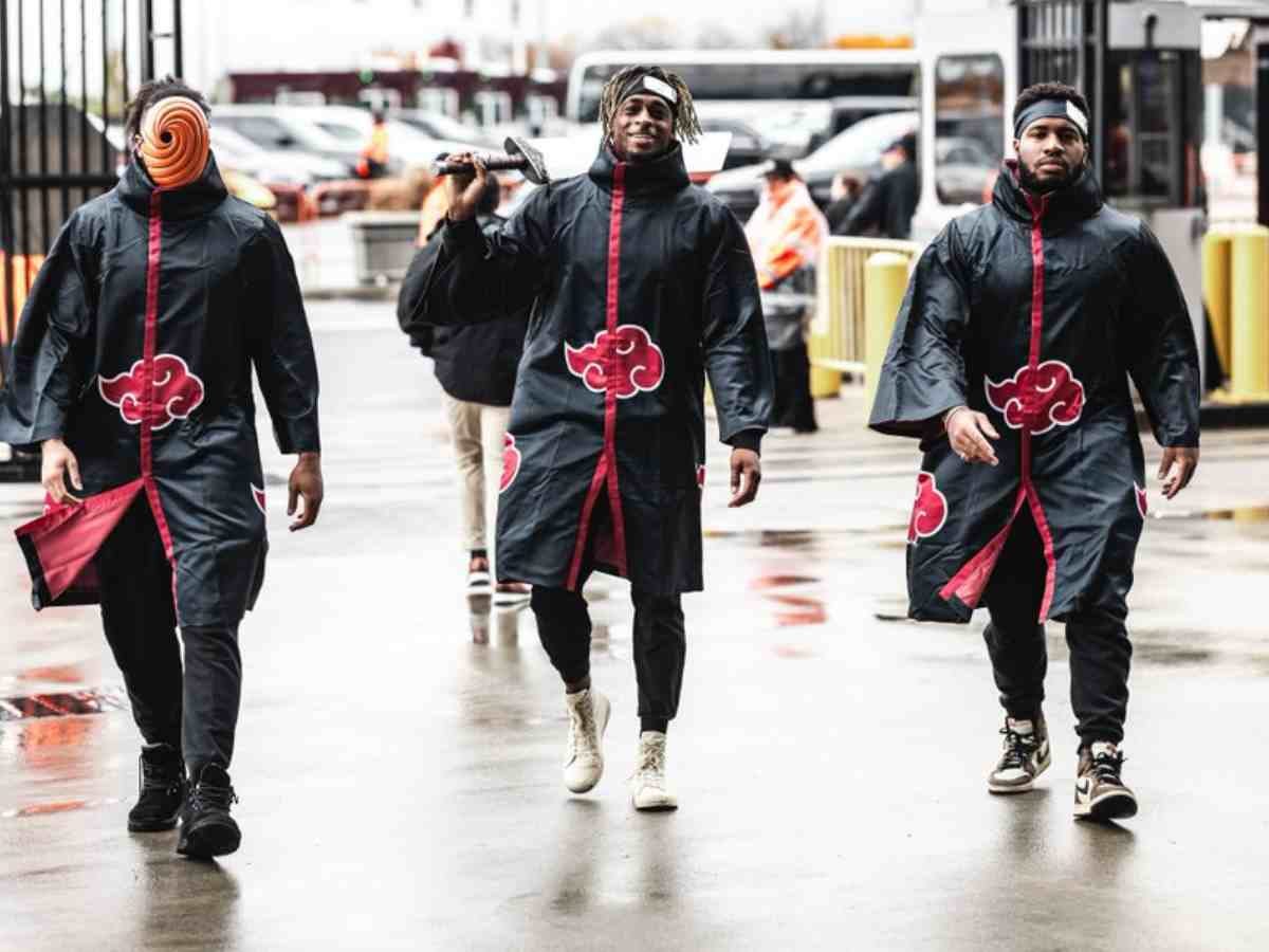 Halloween fervour grips the New York Jets as the squad dress up as the  Akatsuki from popular anime Naruto – FirstSportz