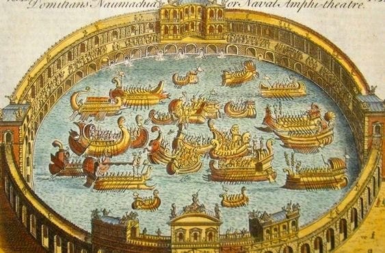 Naval battles – The Colosseum.net – The resourceful site on the Colosseum