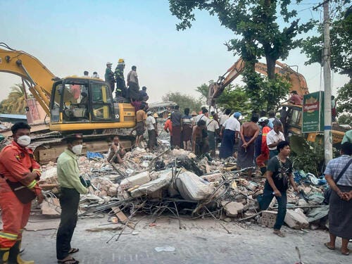 Earthquake in Myanmar - Assesment