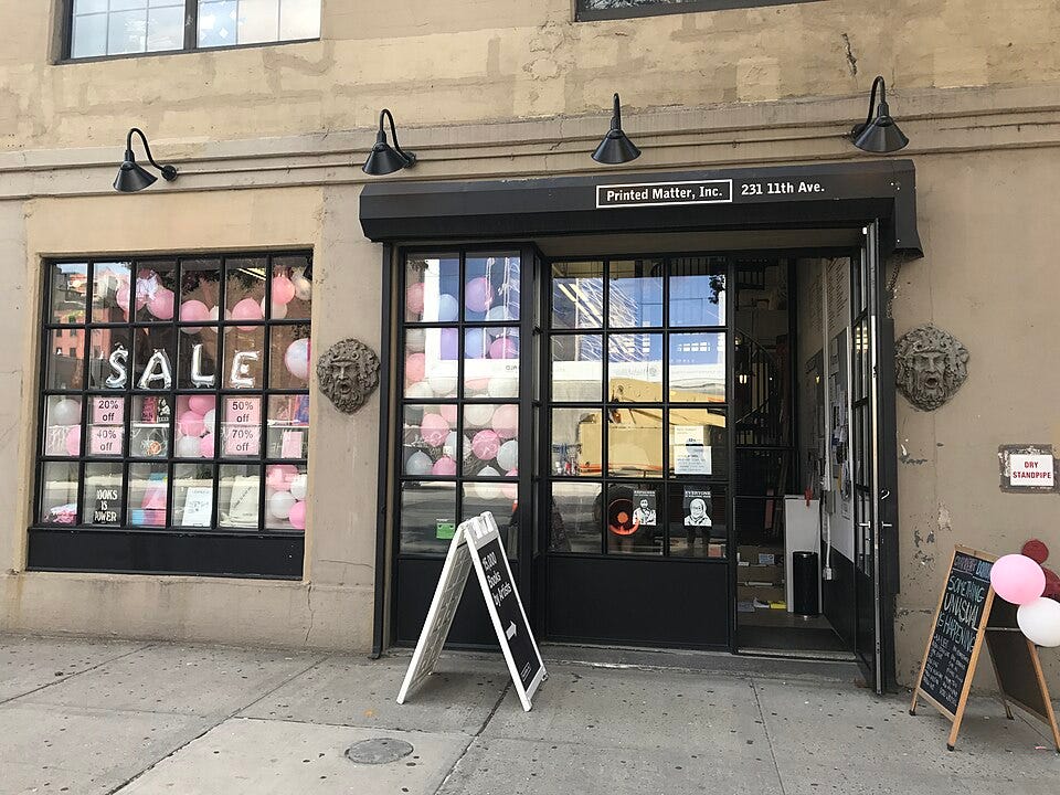 File:Printed Matter bookstore NYC Jul 15 2017.jpg File:Printed Matter bookstore NYC Jul 15 2017.jpg