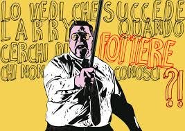 LaScimmiaPensa - "Questo è un tuo compito Larry?" Artwork... | Facebook