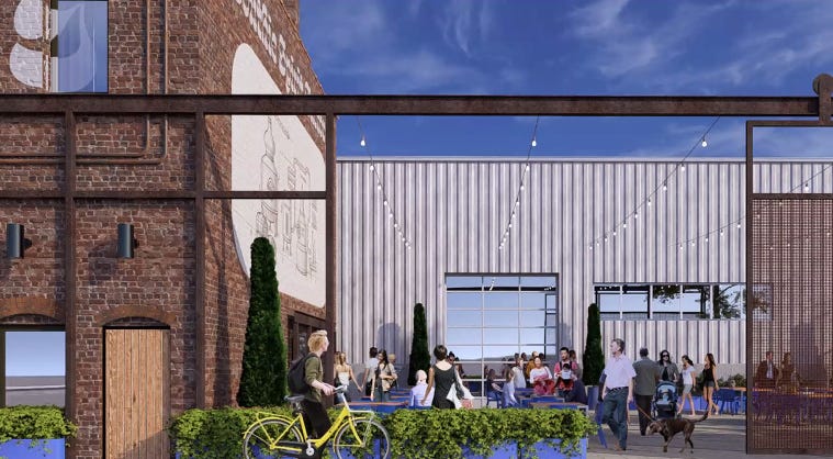Proposed patio for new Southie Spirit Factory Proposed patio for new Southie Spirit Factory