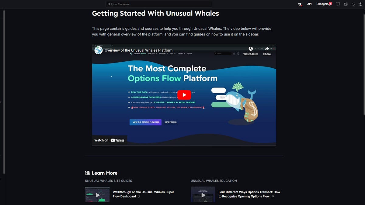 Understanding Basic Options Terminology and how to understand Unusual Whales