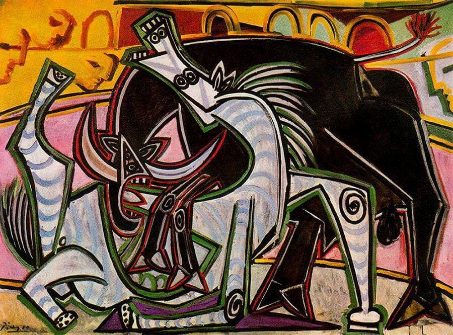 Bullfight, 1934 by Pablo Picasso