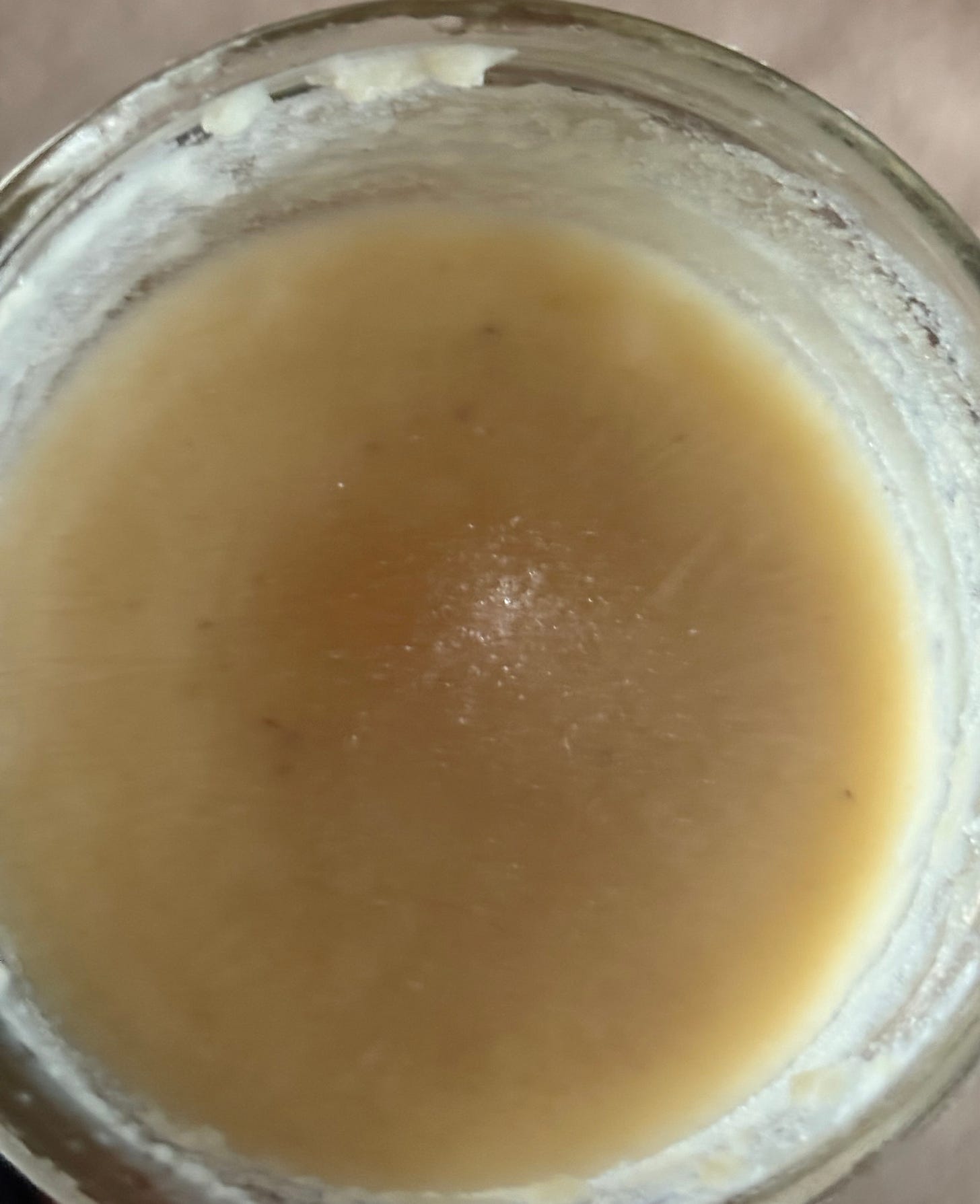 infused butter in a mason jar