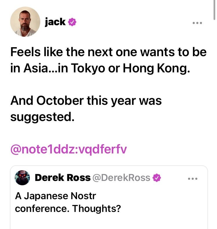 Nostr conversation image
