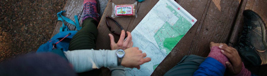 topo map, free
