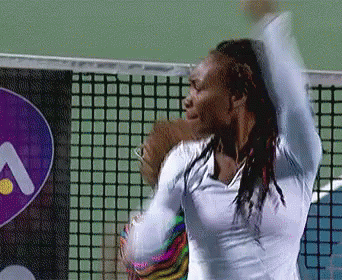 Venus Williams Scissors Dance GIF | GIFDB.com