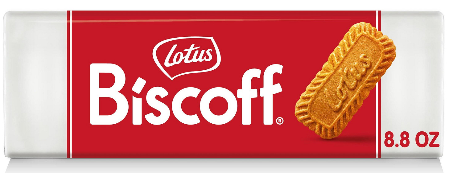 Lotus Biscoff Cookies, 8.8oz, 32 cookies per pack