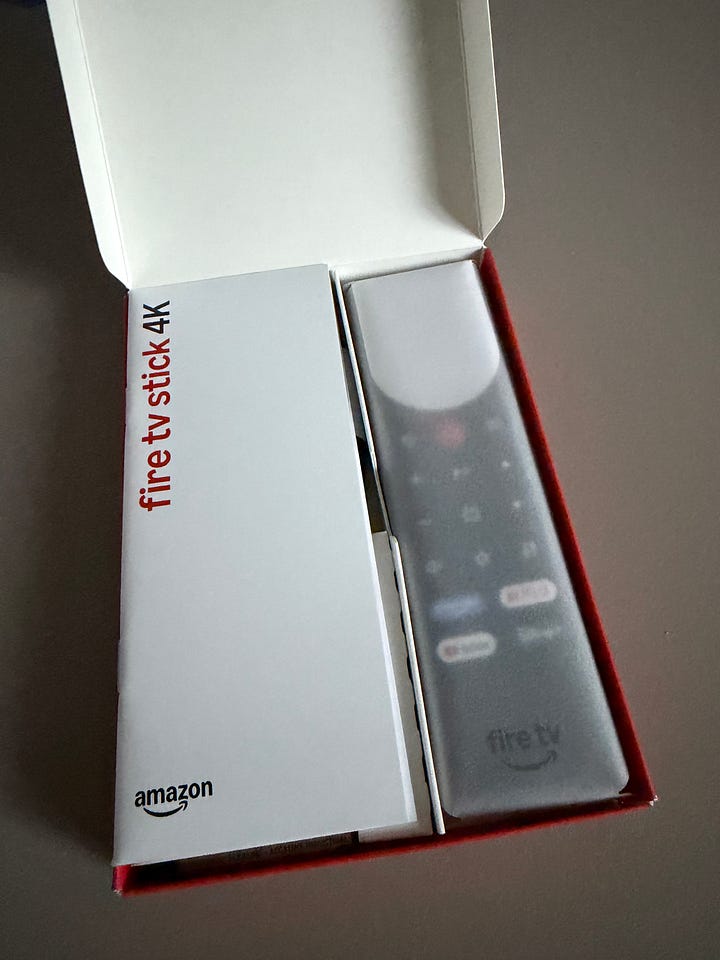 The first 4K Fire TV Stick with Direct Power.