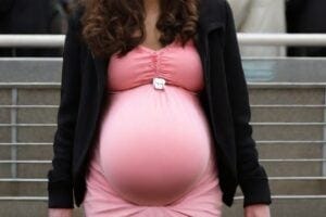 pregnant belly