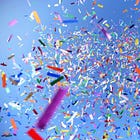 Time confetti