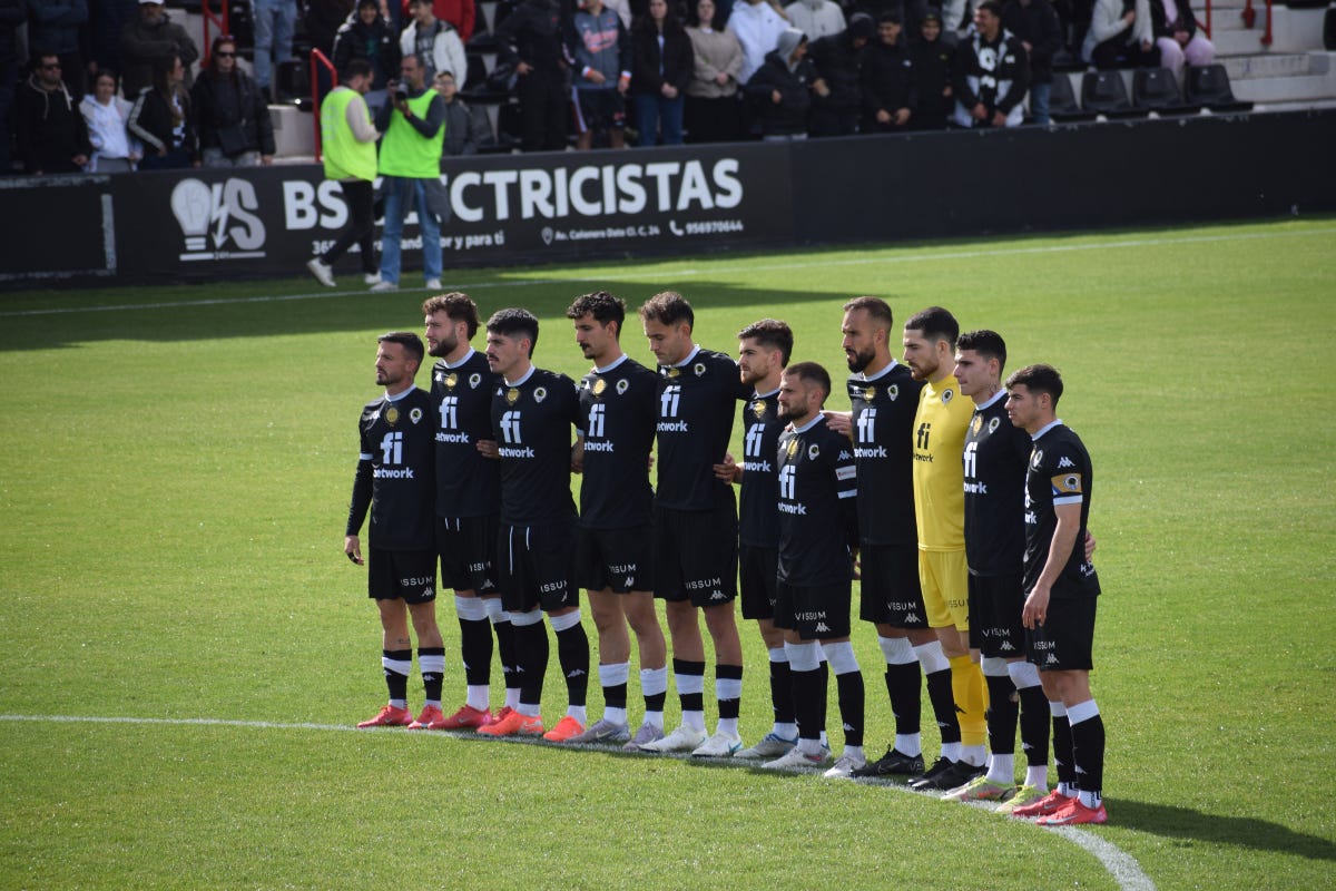 Minuto de silencio antes del partido
