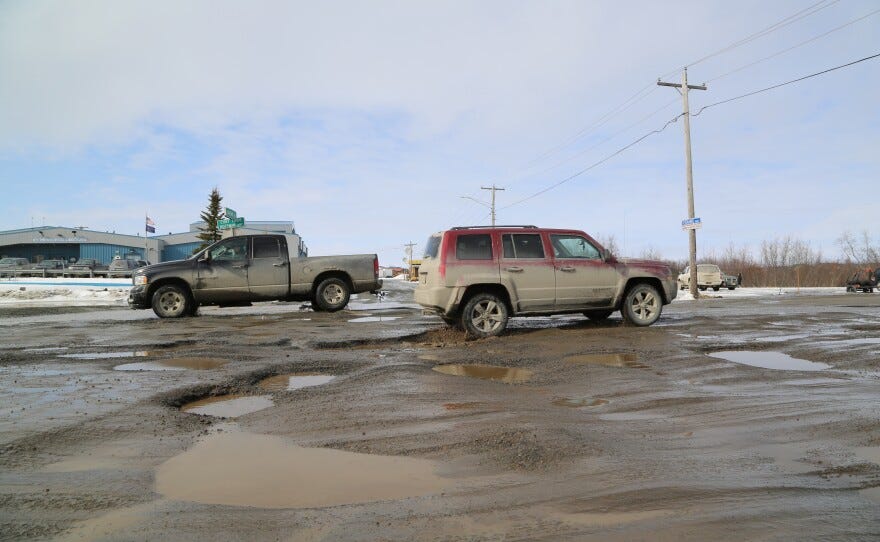 Bethel Highway Repair Begins Thursday As Warm Winter Destroys State Roads Across Alaska Bethel Highway Repair Begins Thursday As Warm Winter Destroys State Roads Across Alaska