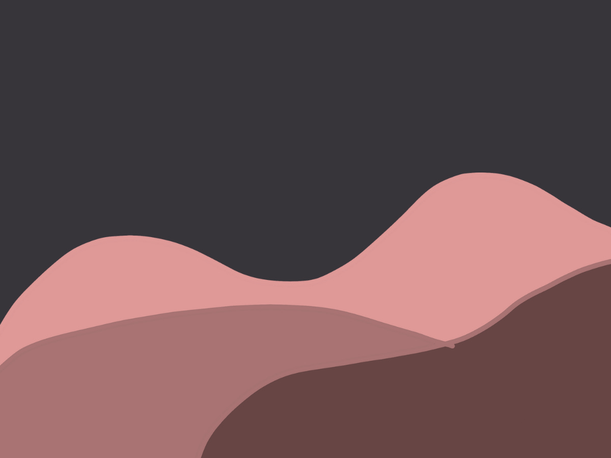 dark background with an abstract desert on it