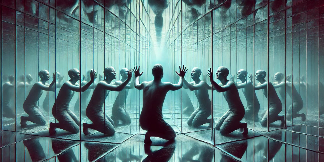 The Narcissist’s Final Reflection: A Cage of His Own Making