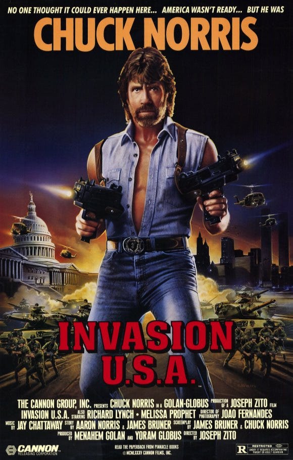 Invasion U.S.A (1985) – Jimi at the movies