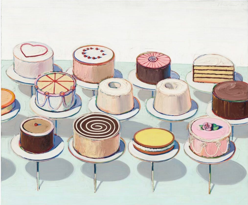 Save Room for Dessert: Confections by Wayne Thiebaud