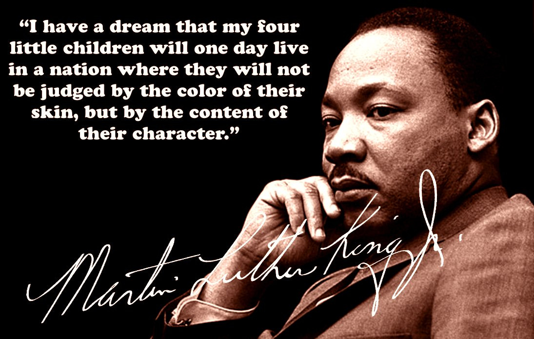 Marek Kośniowski on X: "“I have a dream that my four little children will  one day live in a nation where they will not be judged by the color of their  skin