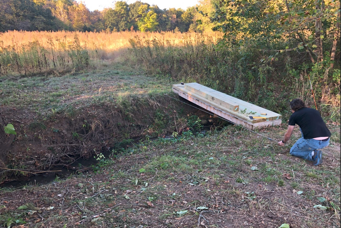 Using a taut line & hanging level