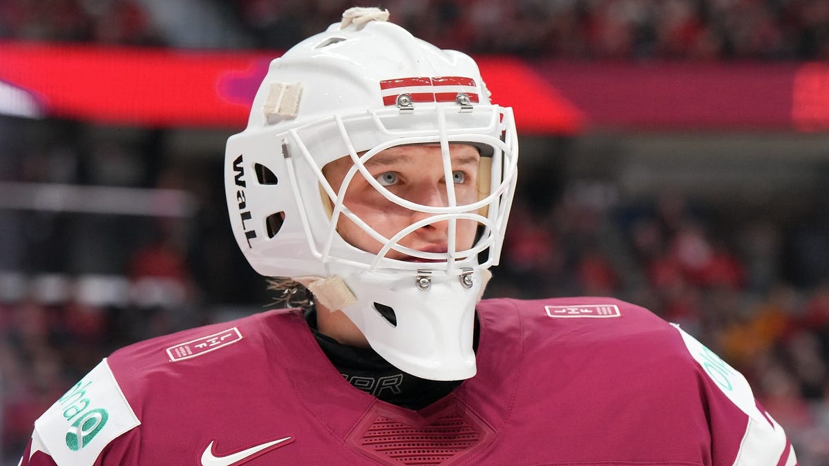 Merrimack lands World Juniors standout goaltender Linards Feldbergs