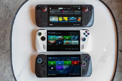 Asus ROG Ally X vs Steam Deck OLED