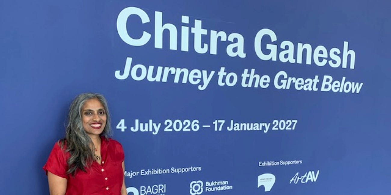 Past, present and future blend in vivid Chitra Ganesh show