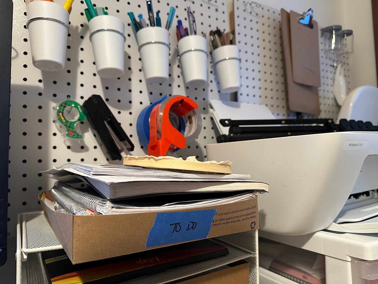 One of many TO DO piles I have hidden around my studio. One of many TO DO piles I have hidden around my studio.