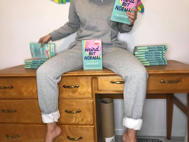 weird but normal by mia mercado