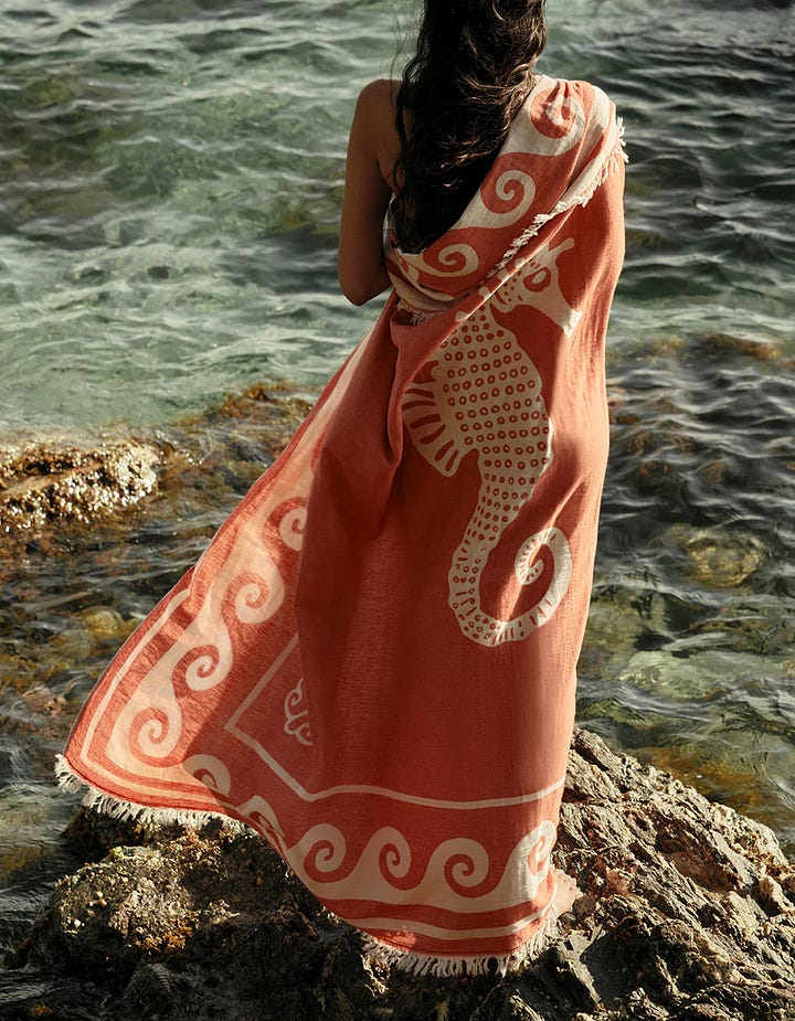 Linge de plage Bonsoirs
