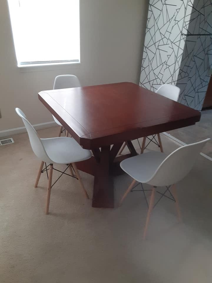May be an image of table and indoor