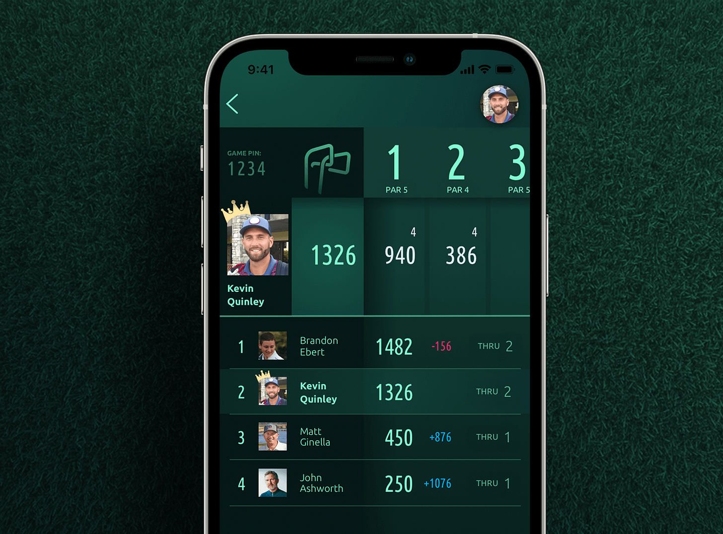 ParPoints Golf | a project by Ryan Hannebaum