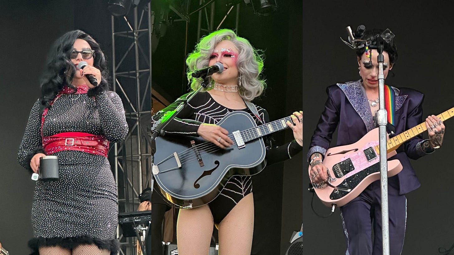 Boygenius Protested Tennessee's Anti-LGBTQ+ Laws in Drag: “F**k Bill Lee" |  Them