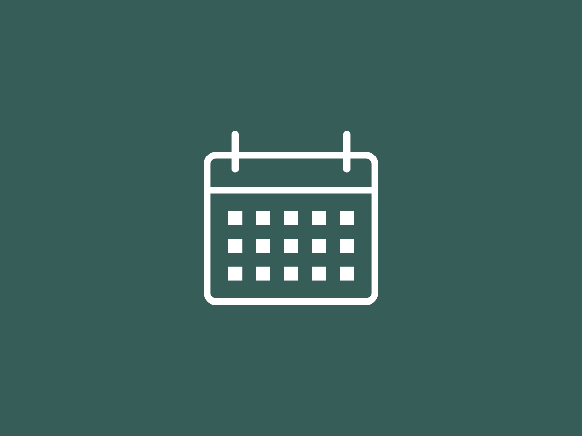 green background with a calendar on it green background with a calendar on it