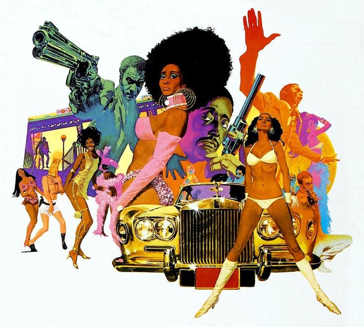 Poster art by Robert McGinnis for the 1970 blaxploitation movie ...