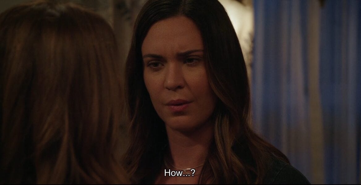 Walker Gale talking strangely to daughter Geri about end of life. Walker Gale talking strangely to daughter Geri about end of life.