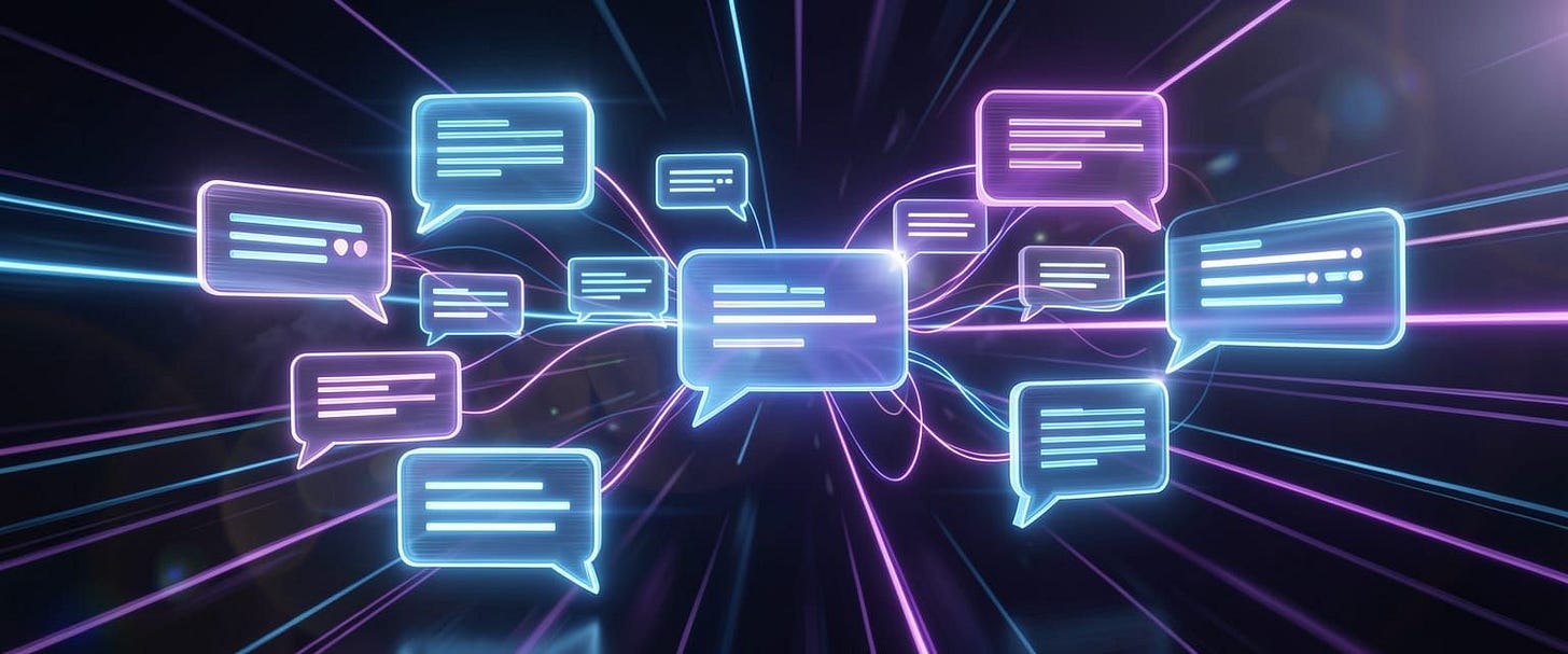 A realistic illustration of the concept of instant messages. A realistic illustration of the concept of instant messages.