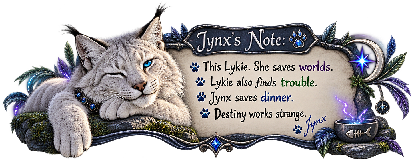 Jynx's note that destiny is strange. Jynx's note that destiny is strange.