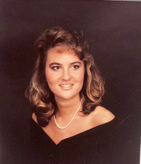 Pictures of author through the years.