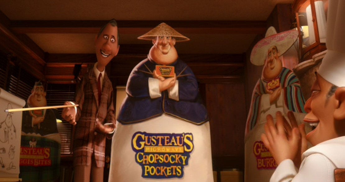 Chef Gusteau's Frozen Foods. • Disney-Planet