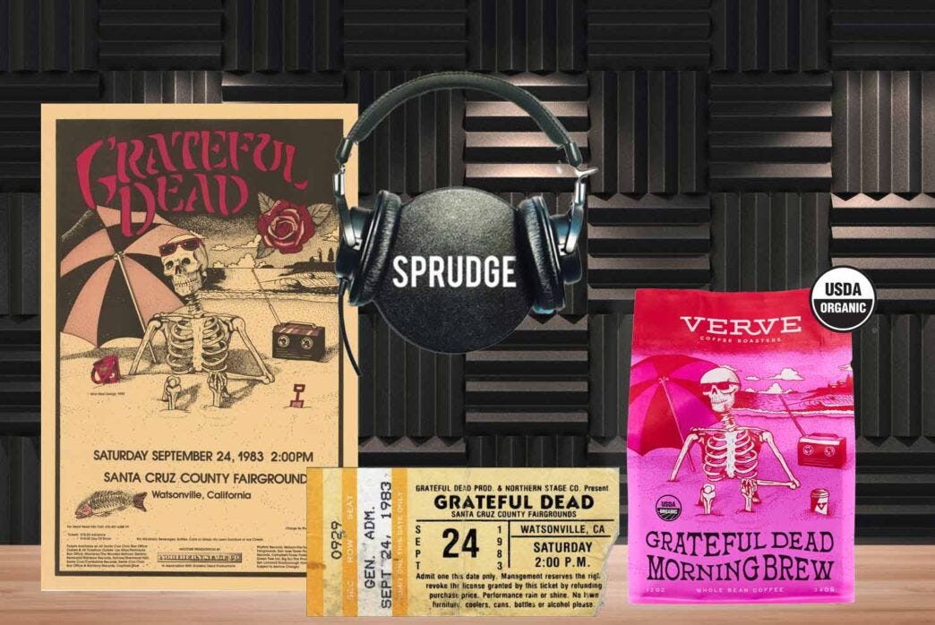 coffee sprudgecast lead image grateful dead morning brew verve coffee