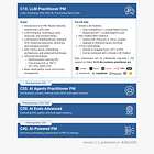 C11. LLM Practitioner Certified PM (AI PM Learning Program)