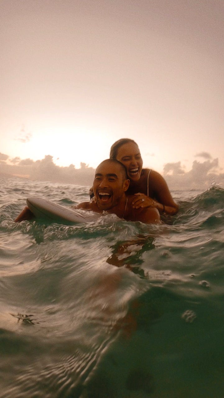laughter, ocean time, boat time, time in the sunlight are all things I enjoy deeply