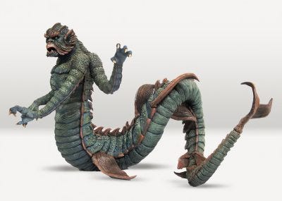 A model of the Kraken from the movie Clash of the Titans