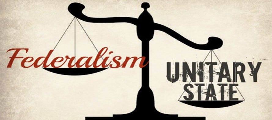 Federalism: one simple reform to solve all our problems