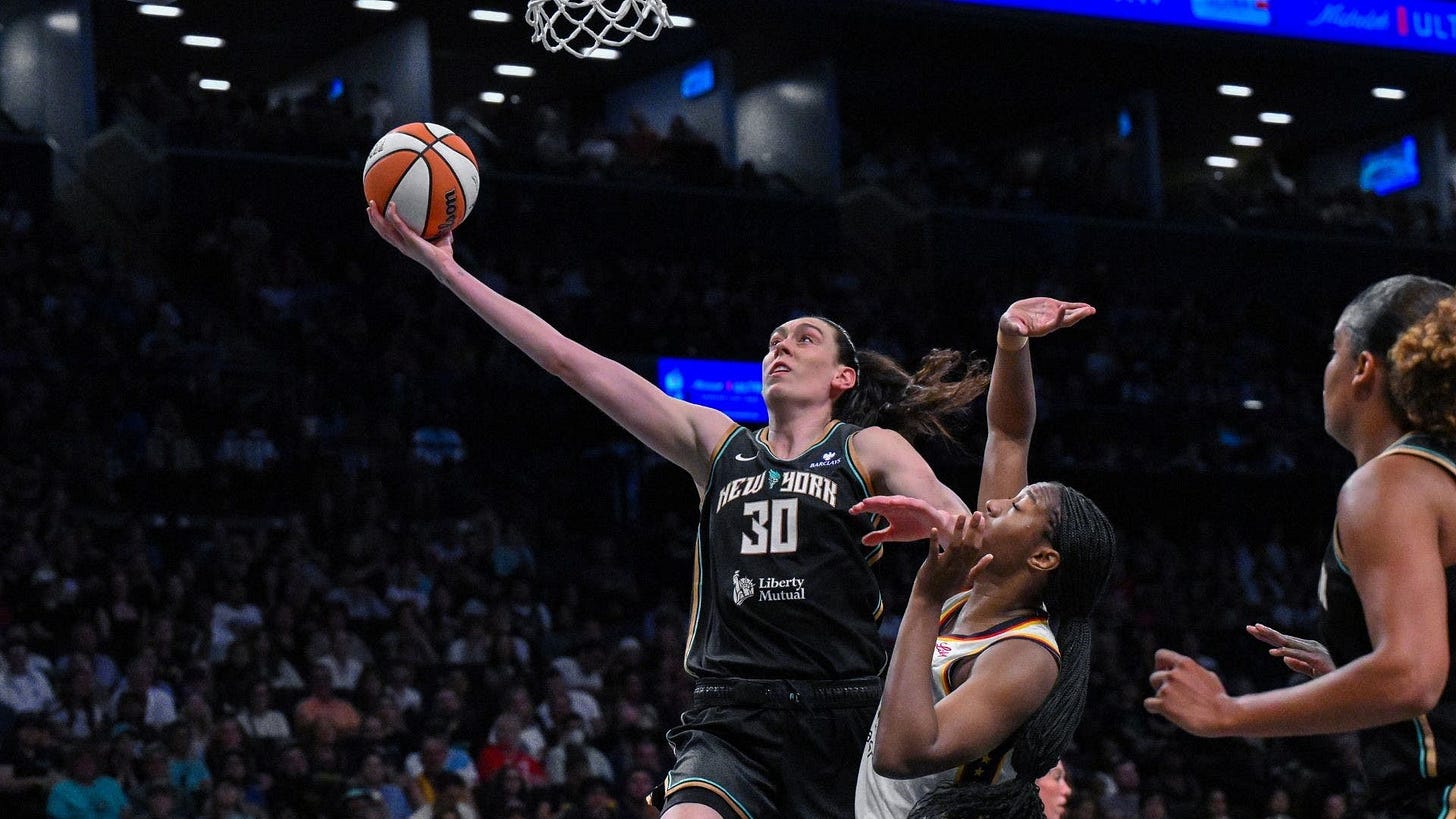 Breanna Stewart, Liberty take down Caitlin Clark-less Fever, 98-77