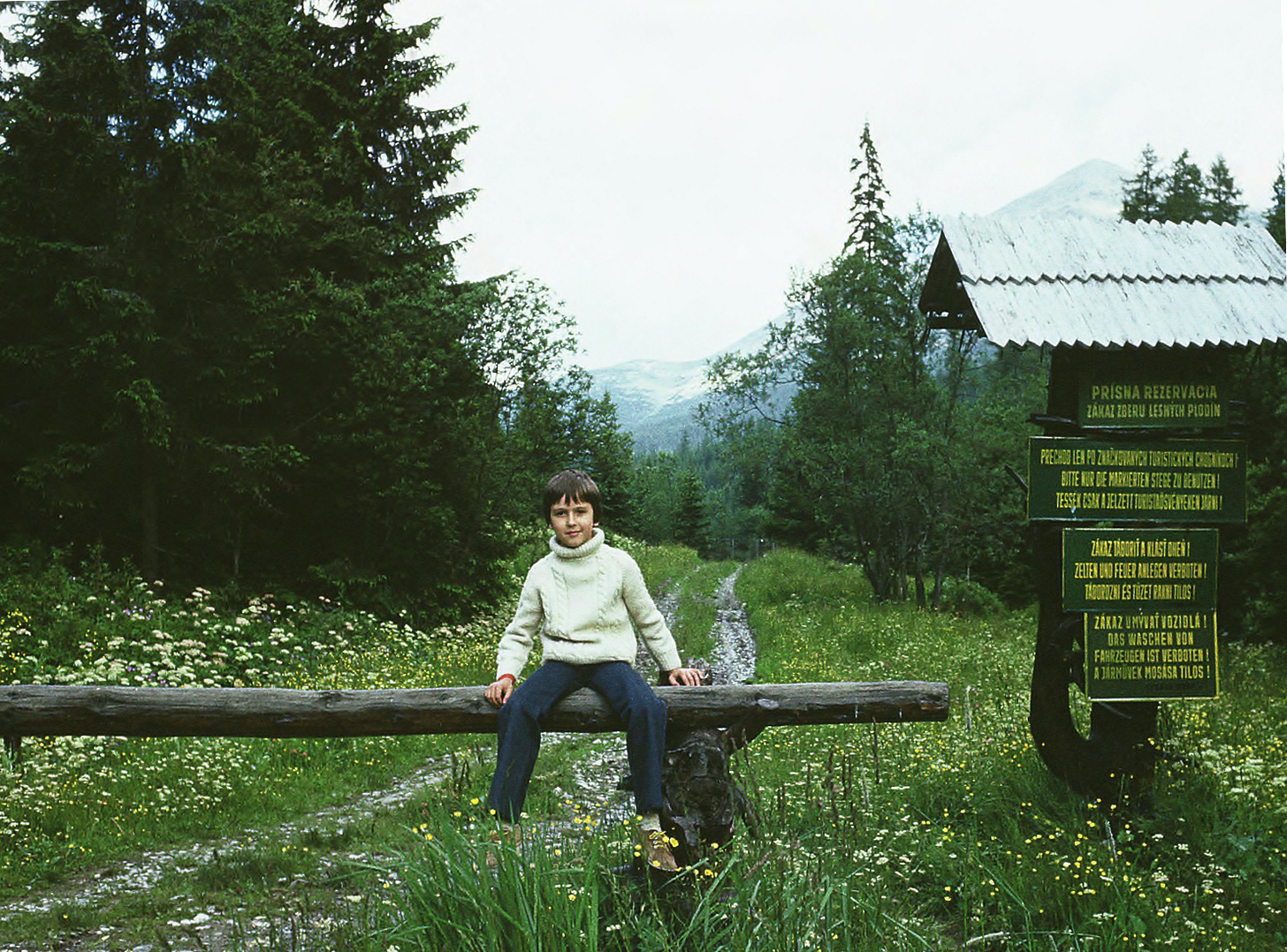 A lone thinker A lone thinker